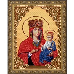 Алмазная мозаика 20х30 CDX 027 Икона Казанская Божией Матери