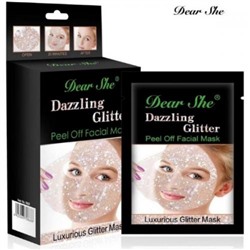 Маска Dazzling Glitter блестящая 10 шт по 18 г оптом