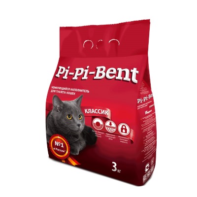 Pi-Pi-Bent Классик полиэтиленовый пакет 3кг