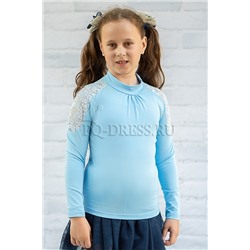 Блузка школьная, арт.901, цвет голубой