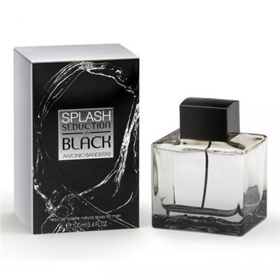 ANTONIO BANDERAS SPLASH SEDUCTION IN BLACK EDT FOR MEN 100ML