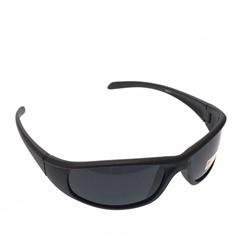 Стильные мужские очки Neo в чёрной матовой оправе с затемнёнными линзами.