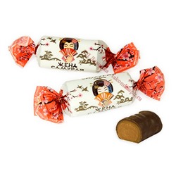 Конфеты шоколадные Жена самурая (пралине и мягкая карамель) 1