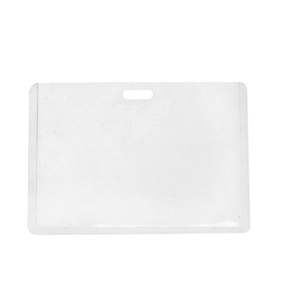 Бейдж-карман горизонтальный, (внешний 68 х 100 мм), внутренний 90 х 50 мм, 18 мкр