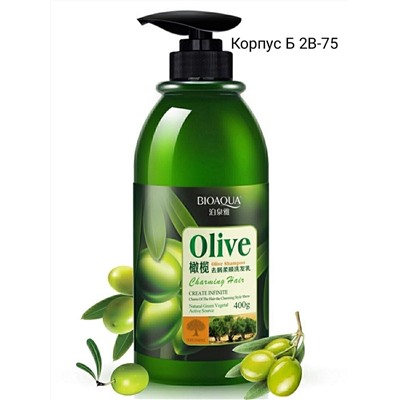 ШАМПУНЬ С МАСЛОМ ОЛИВЫ BIOAQUA Olive Shampoo