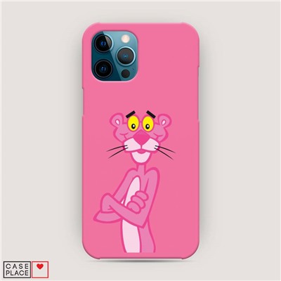 Пластиковый чехол Розовая пантера на iPhone 12 Pro Max