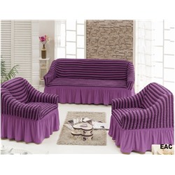 Набор для мягкой мебели Luxe (фиолетовый)