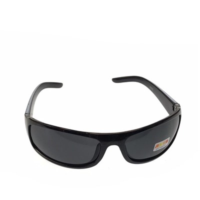Стильные мужские очки Glaus в чёрной оправе с затемнёнными линзами.
