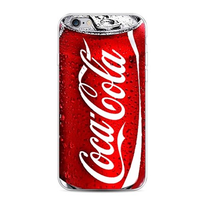 Силиконовый чехол Кока Кола на iPhone 6S