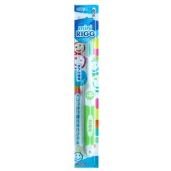 "EBISU" Зубная щетка (для детей от 3-х лет. С комбинированным ворсом и прорезиненной ручкой. Средней жесткости)