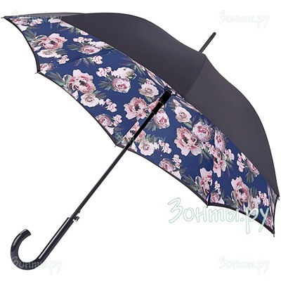 Зонт-трость двойной Fulton L754-3855 Цветущая роза