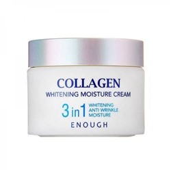 Осветляющий крем с коллагеном Enough Collagen Whitening Moisture Cream 3 in 1 85 ml