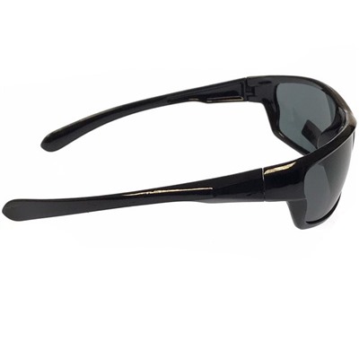 См. описание. Стильные мужские очки Rain в чёрной оправе с чёрными линзами.