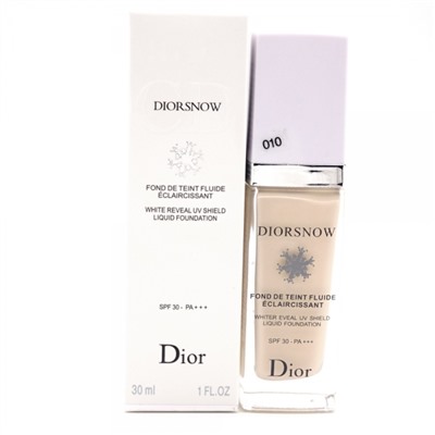 ТОНАЛЬНЫЙ КРЕМ DIORSNOW FOND DE TEINT FLUIDE ECLAIRCISSANT - №10 30ml