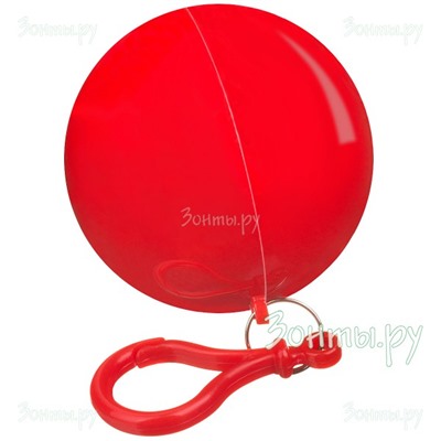 Дождевик в шарике RaincoatBall Red