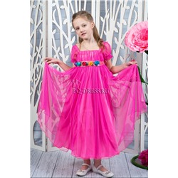 Платье нарядное для девочки "Натали", цвет малина