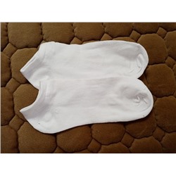 Носки белые N-141. 18см-28см