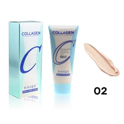 Увлажняющая тональная основа Collagen Moisturizing and Concealer Cream  тон 02 60 мл оптом
