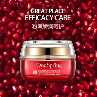 Крем для лица с экстрактом граната One Spring Red Pomegranate Cream 50 мл оптом