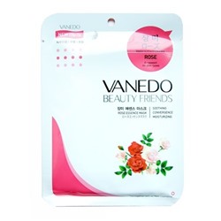 "All New Cosmetic" "Vanedo" "Beauty Friends" Восстанавливающая маска для лица с эссенцией розы 25гр.