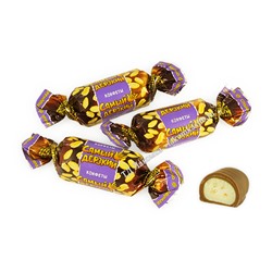 Конфеты шоколадные Самый дерзкий (мягкая карамель, молочная начинка, арахис) 1