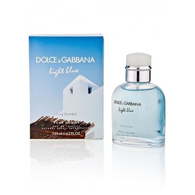 DOLCE & GABBANA LIGHT BLUE LIVING STROMBOLI FOR MEN EDT 125ml