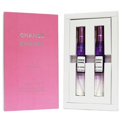 Подарочный набор 2х15 Chanel Chance Eau Tendre eau de toilette for women