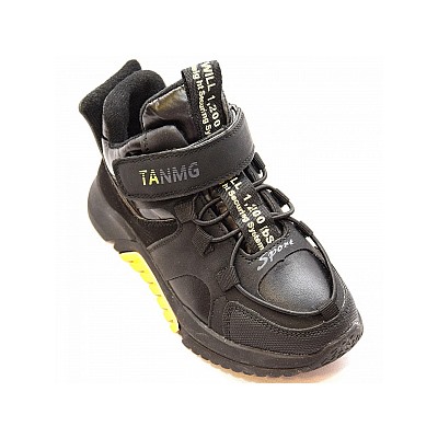 Ботинки С0602-10-1Y черн/желт