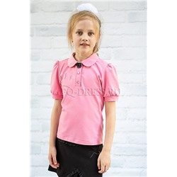 Блузка школьная, арт.791, цвет розовый