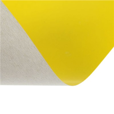 Картон цветной А4, 240 г/м2 "Нева" жёлтый, мелованный