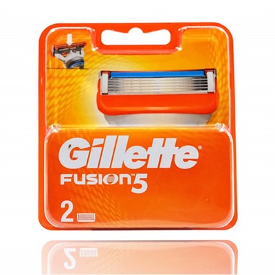 Gillette FUSION (2шт) RusPack orig