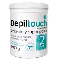 Сахарная паста для депиляции мягкая Depiltouch 1600 мл