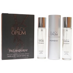 Туалетная вода 3*20 мл Yves saint Lauren "Black Opium"