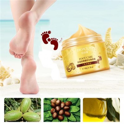 Гель-скраб для ног Bioaqua Foot Care Peeling с маслом Ши и авокадо 180 г  оптом