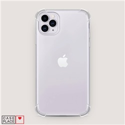 Противоударный силиконовый чехол Прозрачный на iPhone 11 Pro