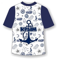 Детская футболка Крым текстура