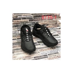 Мужские кроссовки 9175-1 черные