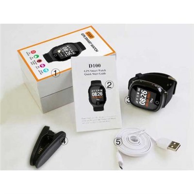 Детские часы с GPS Smart Baby Watch D100 оптом