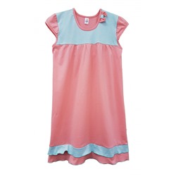 Ночная сорочка розовый+бирюзовый К15-7