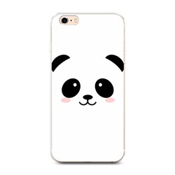 Силиконовый чехол Улыбка панды на iPhone 6 Plus/6S Plus
