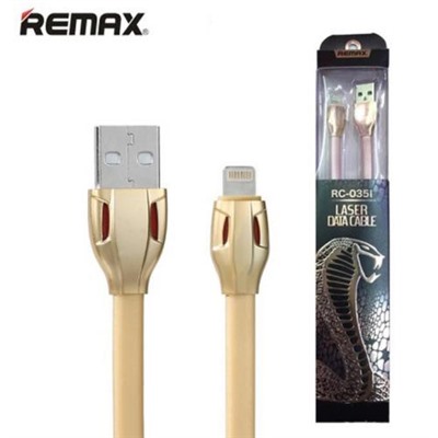 Кабель зарядки USB Lighting Remax Laser Cable RC-035 оптом