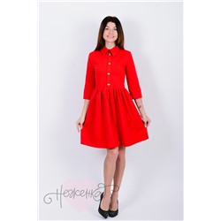 Платье П 544 (красный)