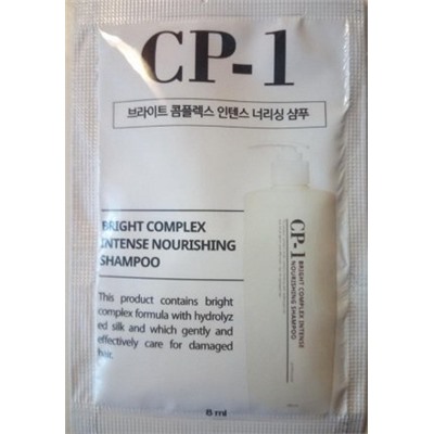 ESTHETIC HOUSE Пробник - Протеиновый шампунь для волос CP-1 BC Intense Nourishing Shampoo, 8 мл