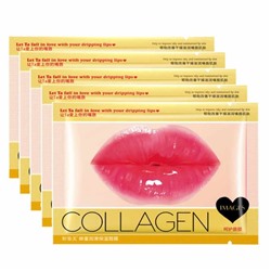 Патчи для губ IMAGES collagen МЁД (ЖЕЛТЫЕ)