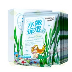 BioAqua Natural Extract Seaweed Mask (Омолаживающая маска с морскими водорослями) (10 штук)
