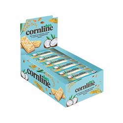 Батончики Cornline (Корнлайн) зерновой с кокосом и воздушным рисом 30г/18шт  вк247