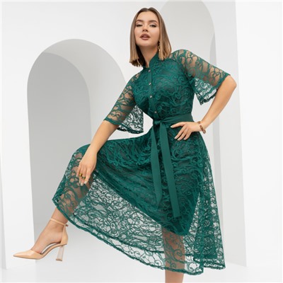 Платье Моя итальянская история (марокко, с поясом)