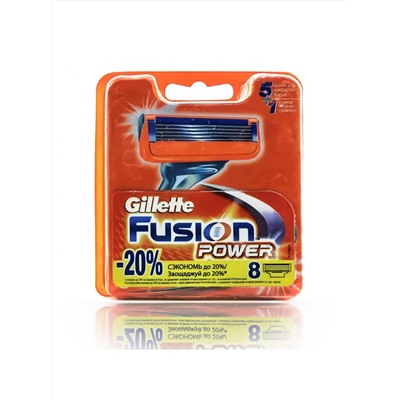 316, Gillette FUSION Power (8шт)  orig
