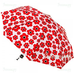 Зонтик "Красные ромашки" RainLab Fl-064 mini