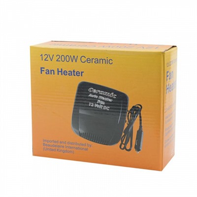 Автомобильный обогреватель Ceramic Fan Heater 200W 12V
